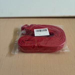 Taekwondo Solid Adult Red Belt Size 280 Cm New